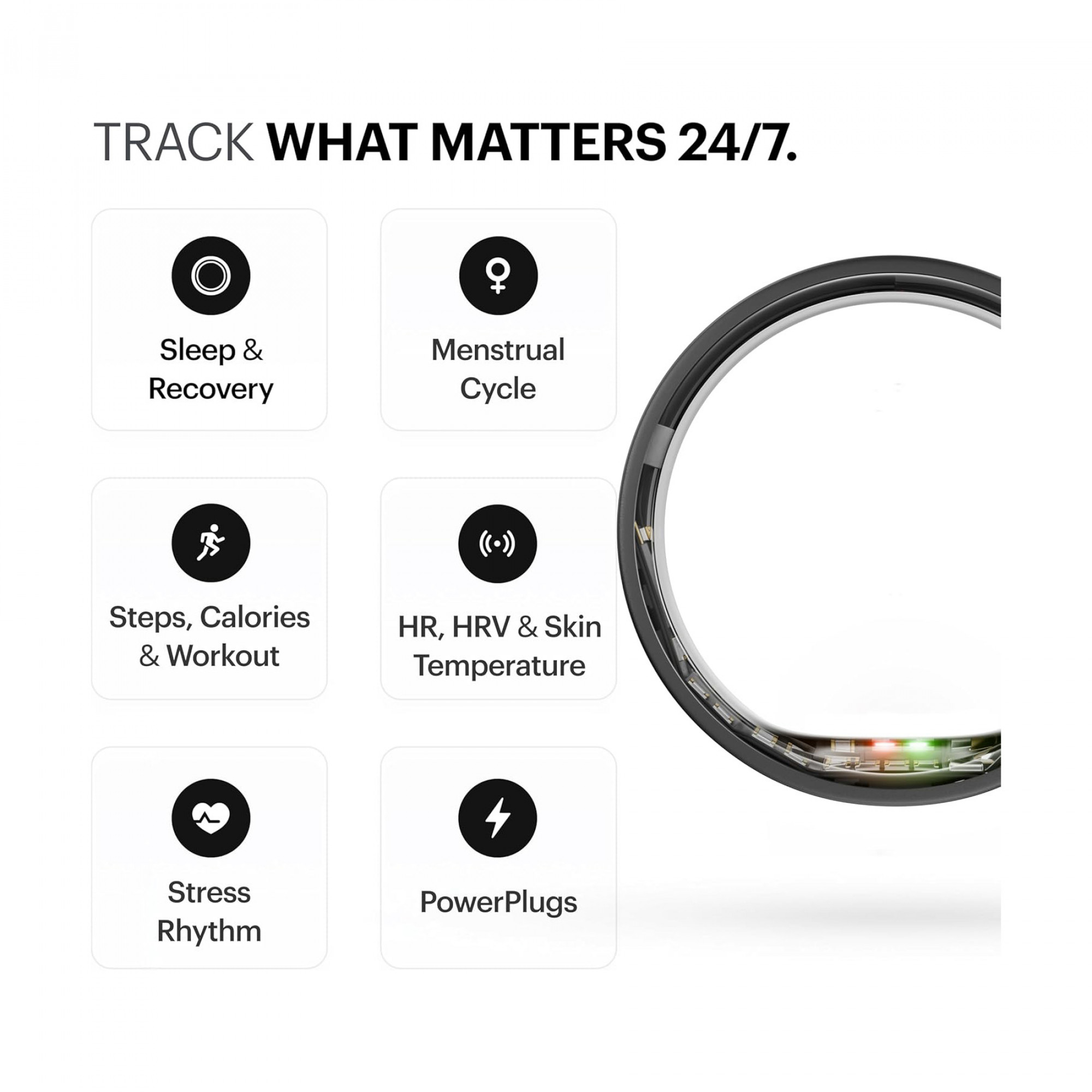 Умное кольцо ULTRAHUMAN Ring AIR (Matte Grey) (Size 6)